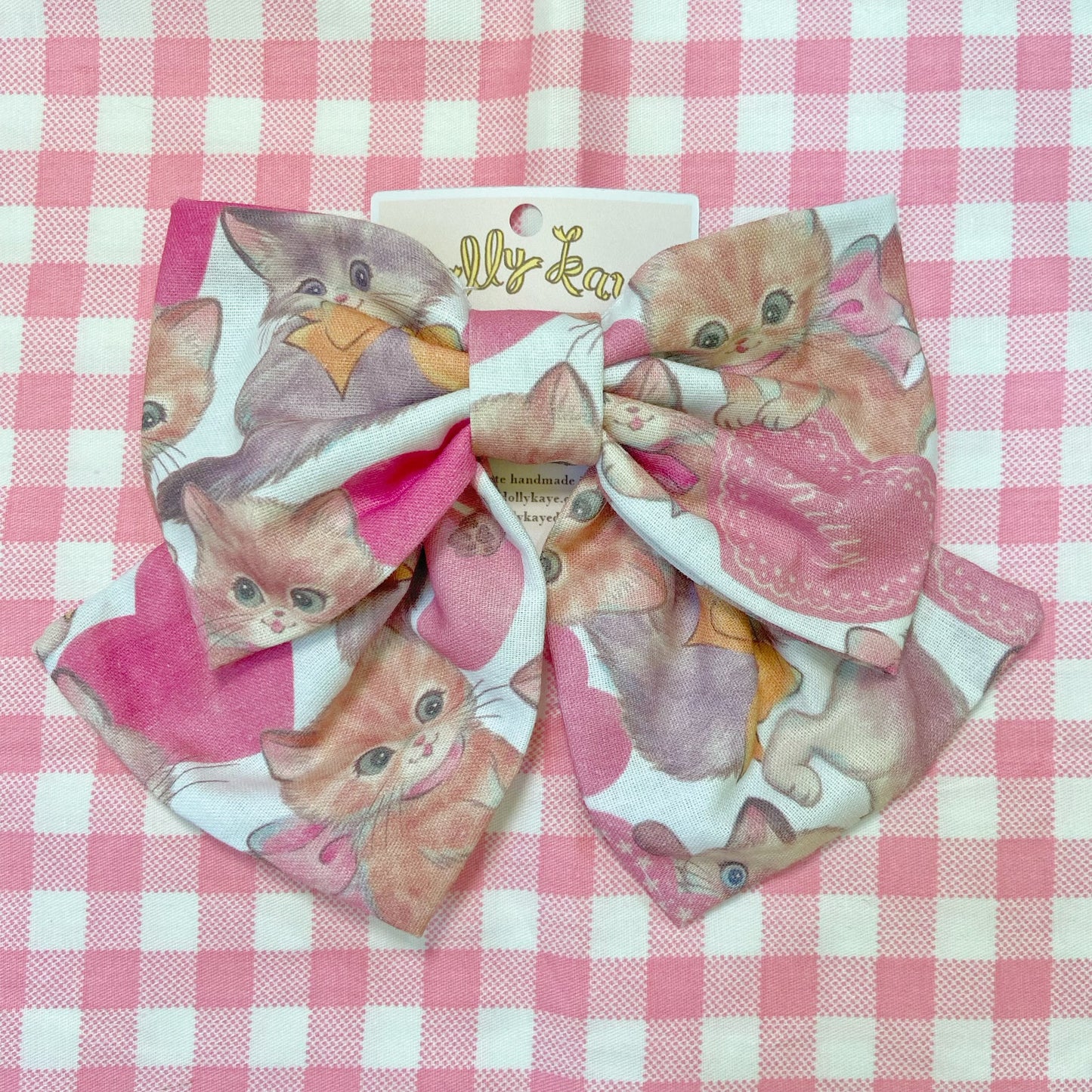 Cutie Cat Handmade Ribbon