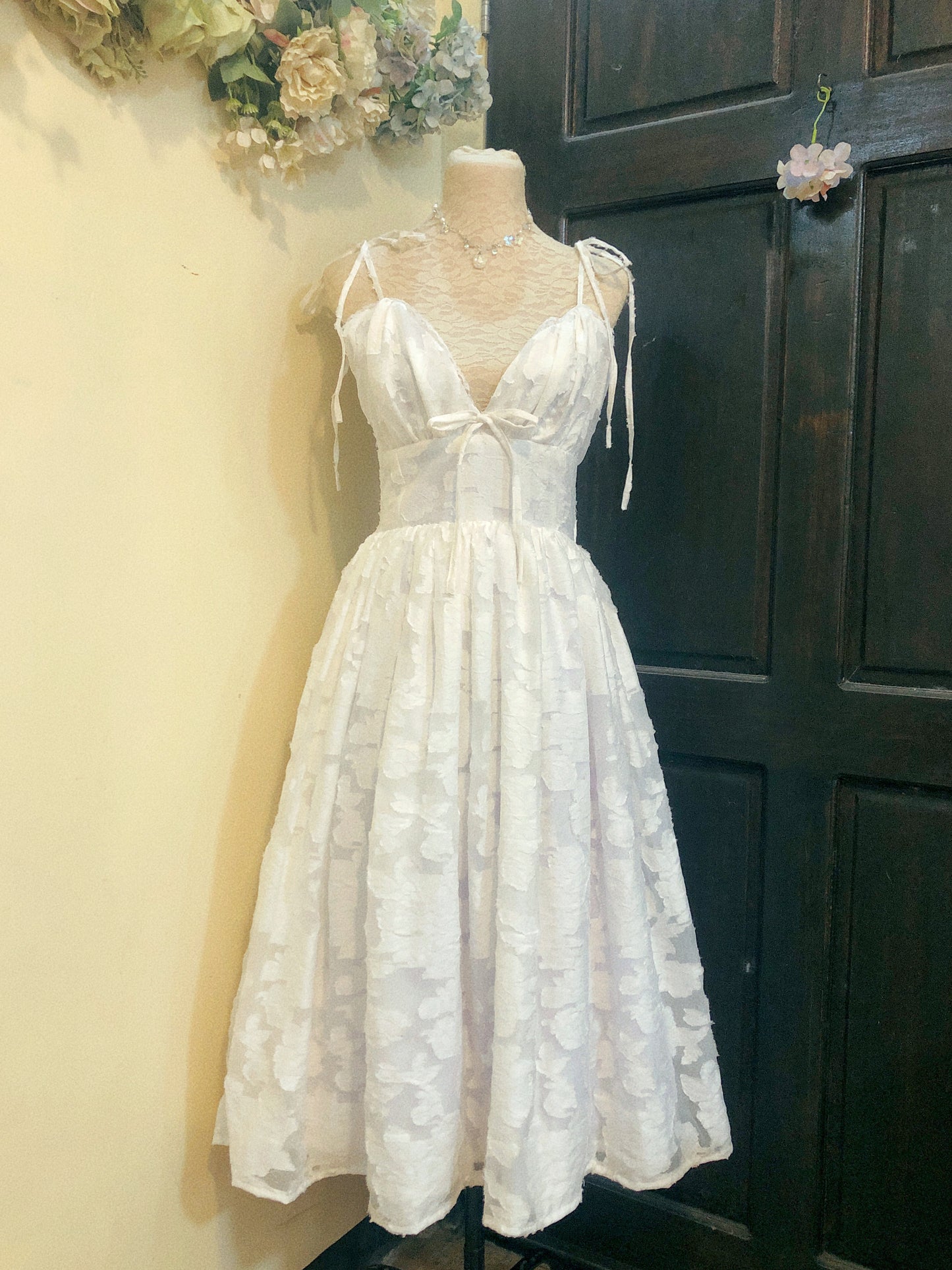 Marry myself Midi Handmade Dress