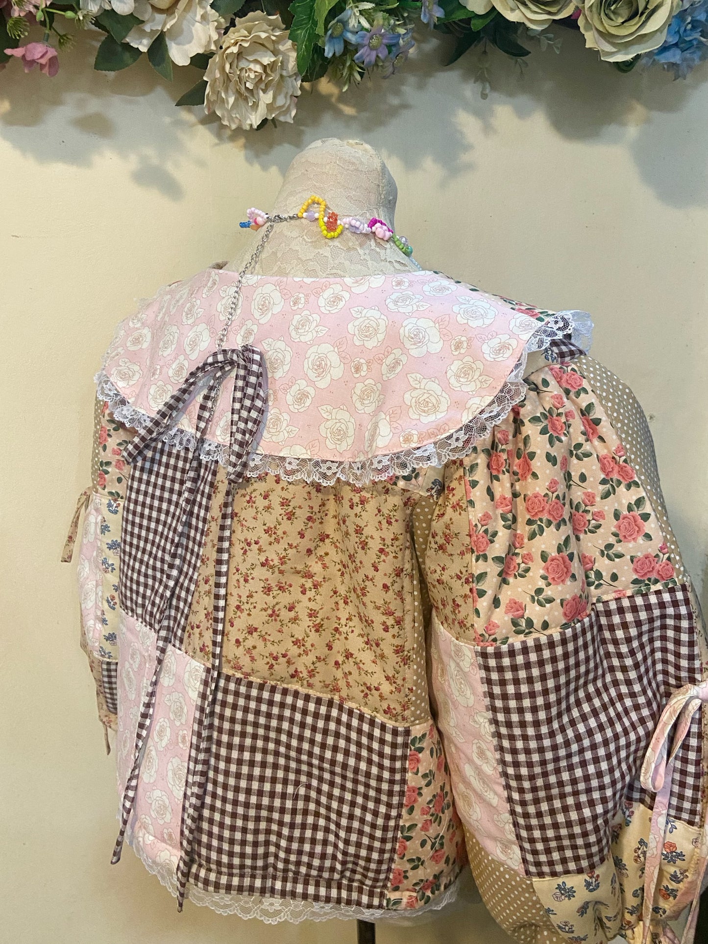 Warm and cozy Padded Patchwork Handmade Jacket