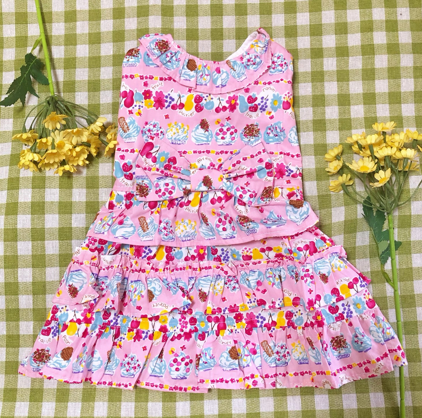 Sweet Desserts Pet Handmade Dress