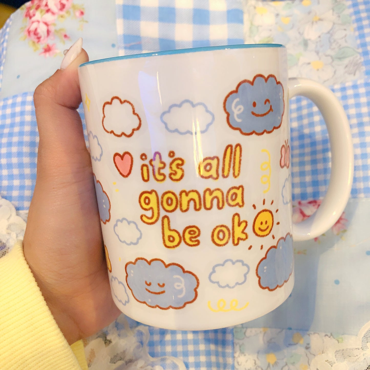 PRE Order Blue Cloudy Cutie Mug