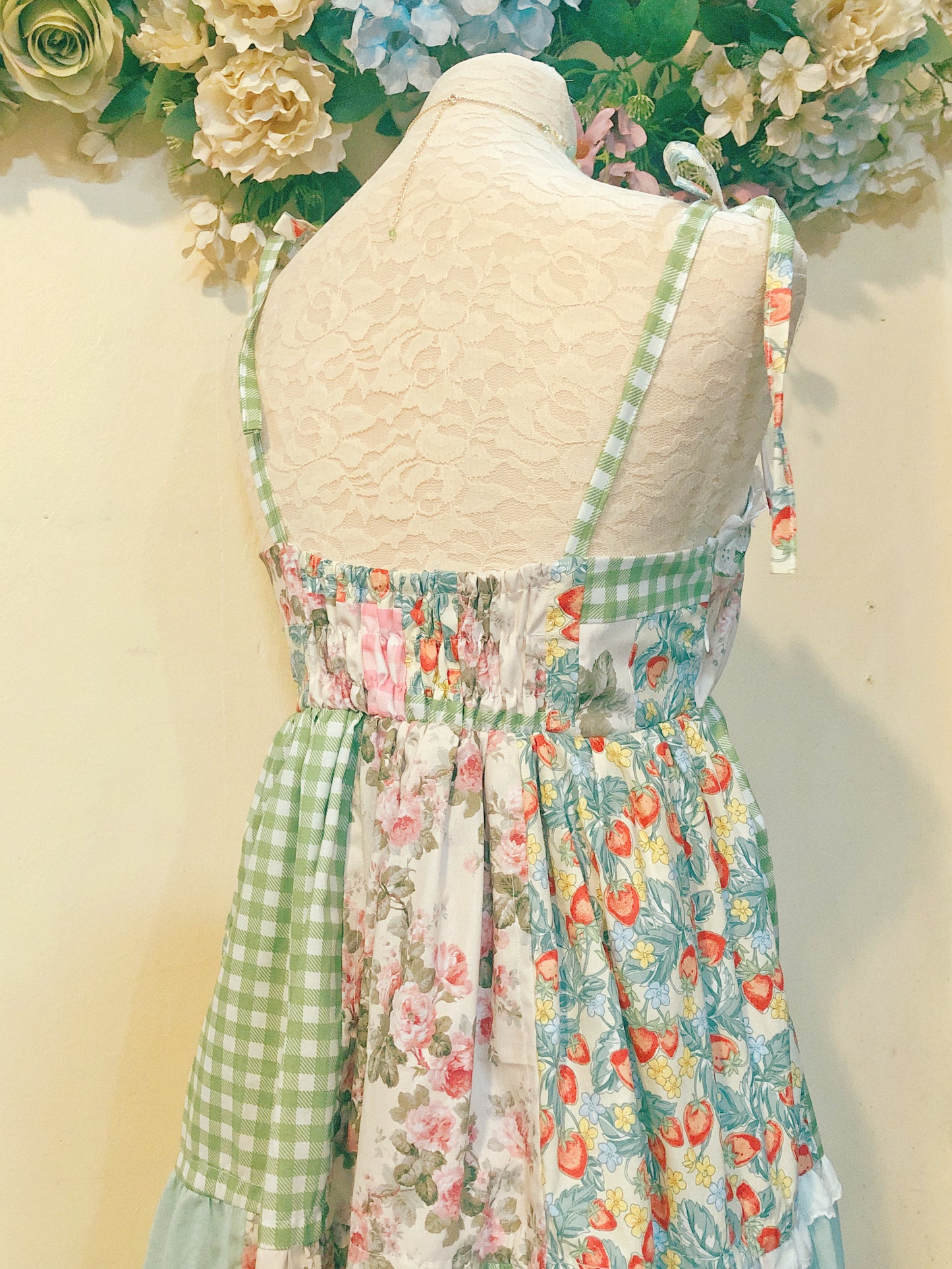 Patchwork Garden Handmade Dress