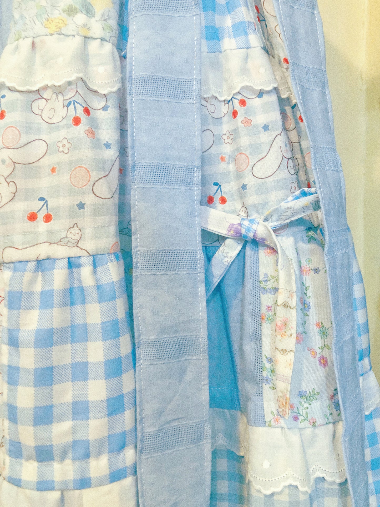 Cinnamoroll’s Garden Patchwork Handmade Dress