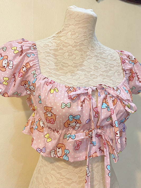 My melody Summer Ribbon Cutie Top