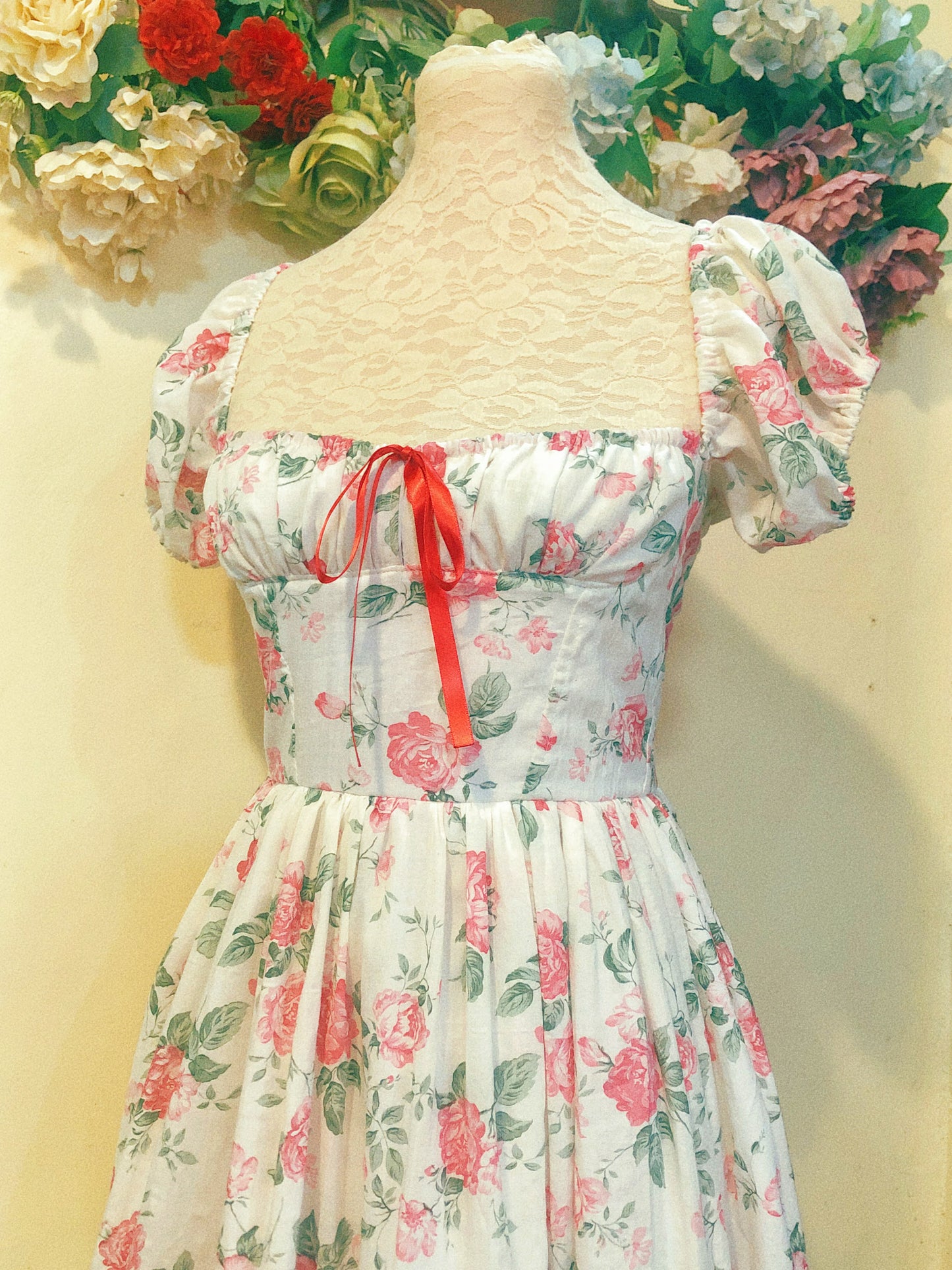 La vie en rose Handmade Dress