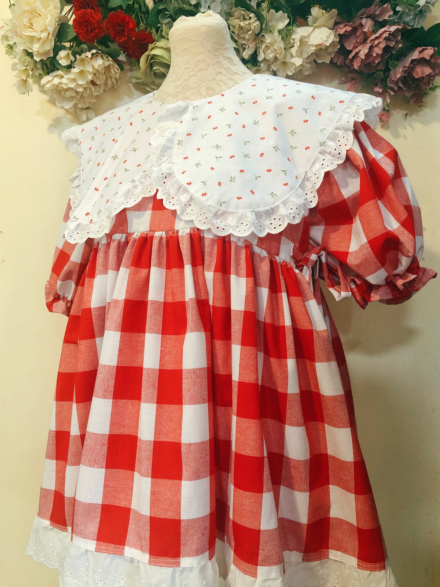 Mignonne Gingham Handmade Dress