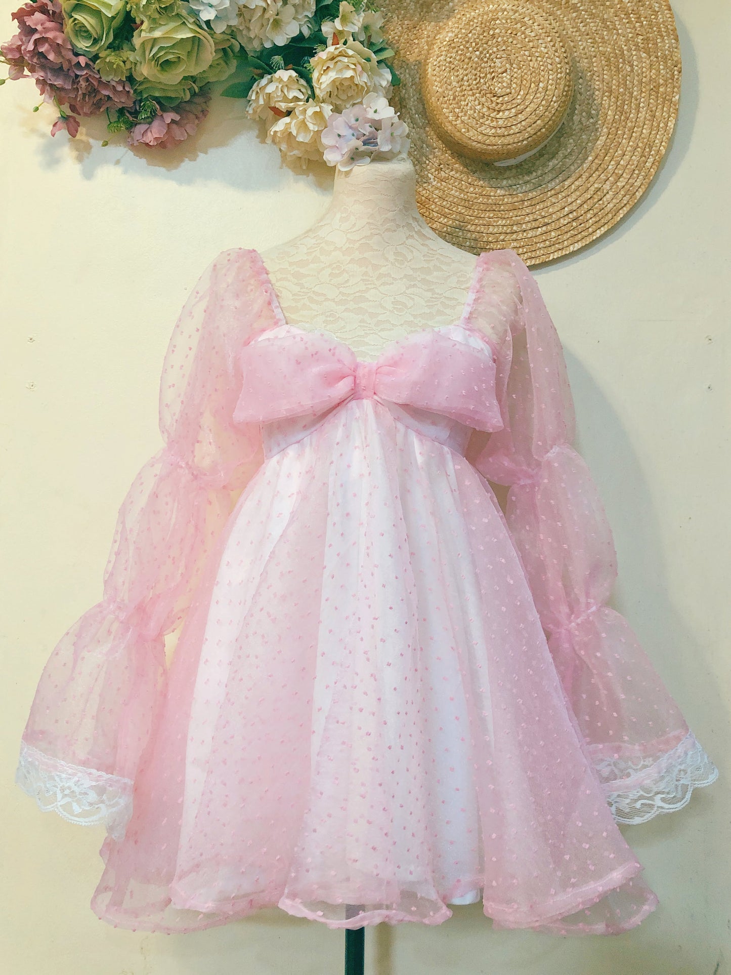 Sweet Flower Fairy Handmade Dress