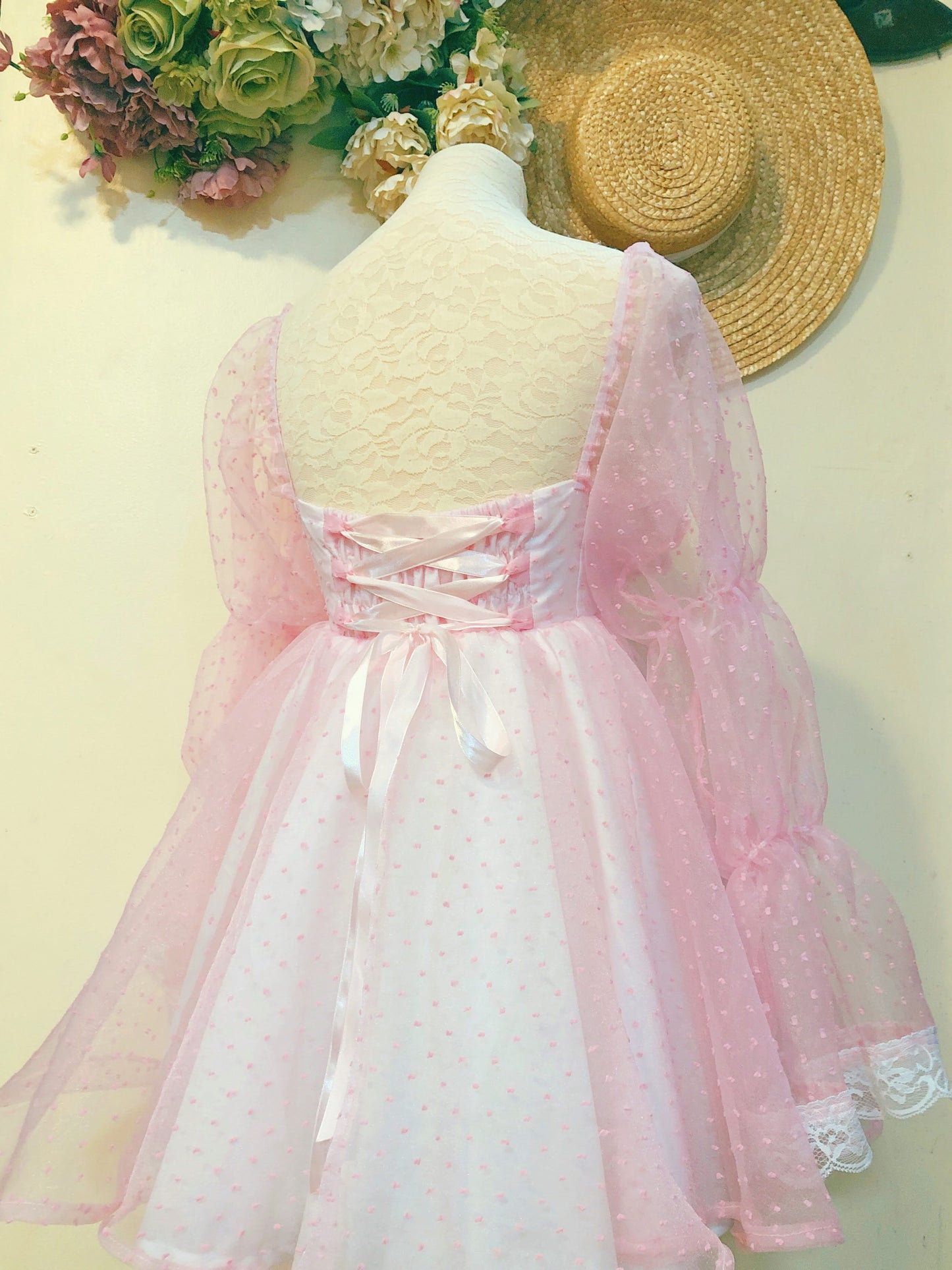 Sweet Flower Fairy Handmade Dress