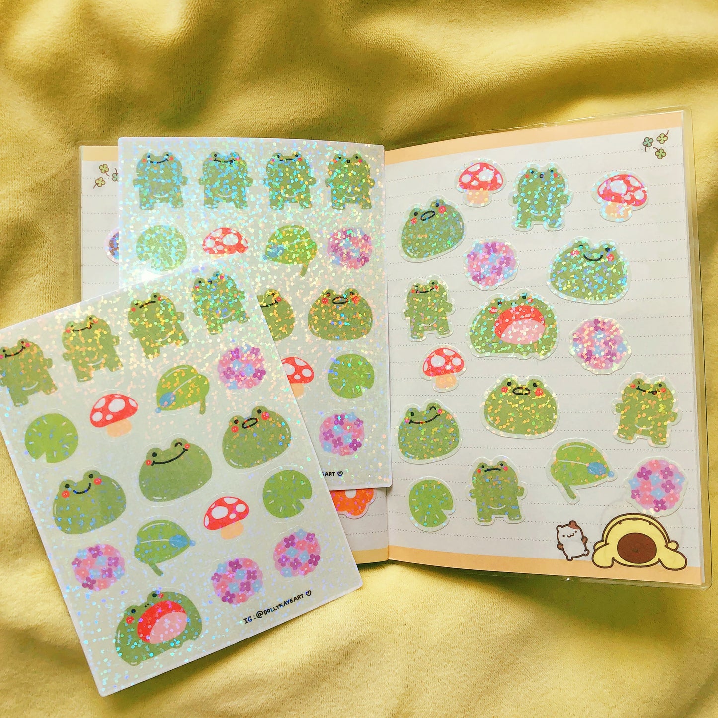 Frogz Sticker Sheet