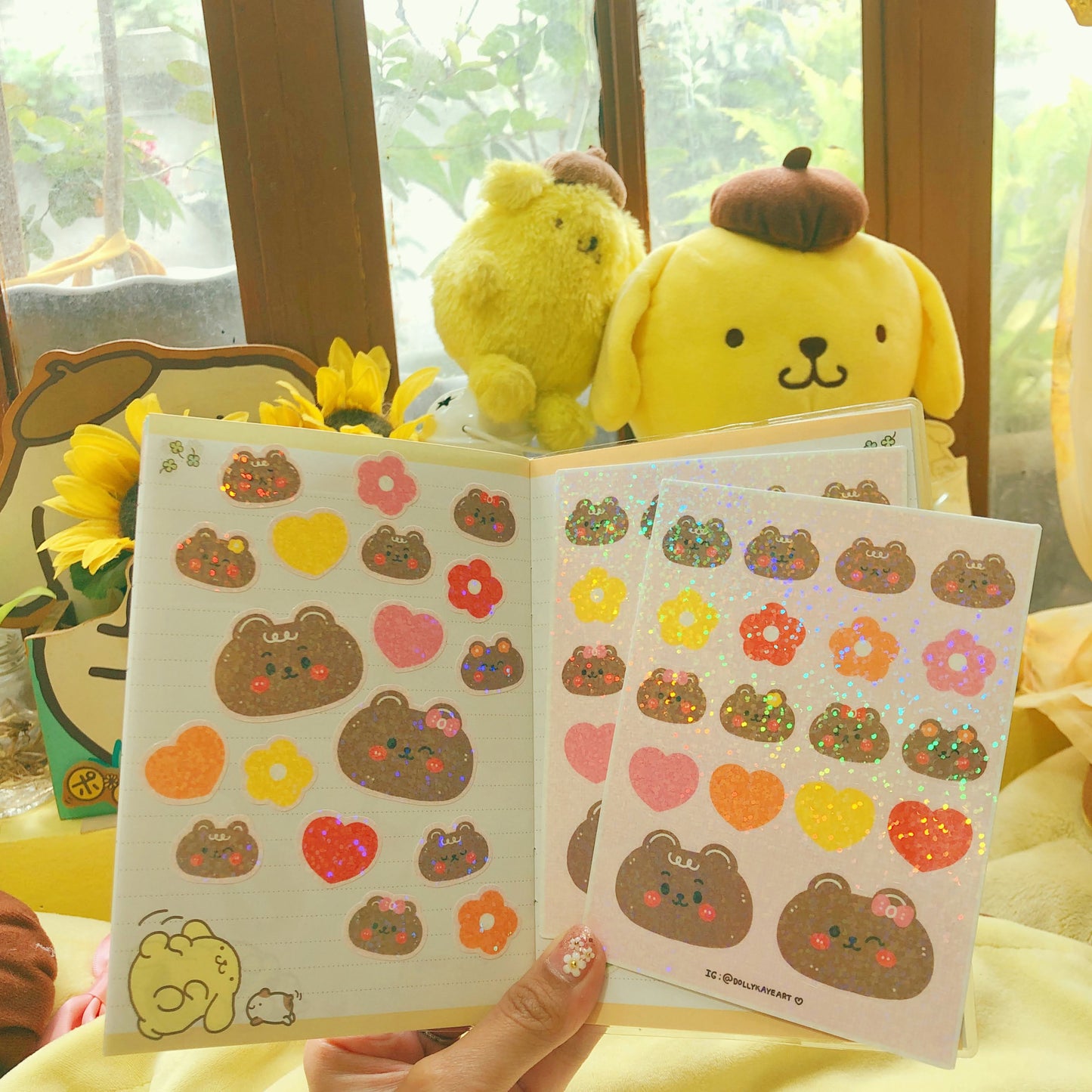 Cute Bears Sticker Sheet