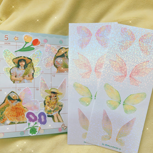 Fairy Wings Sticker Sheet