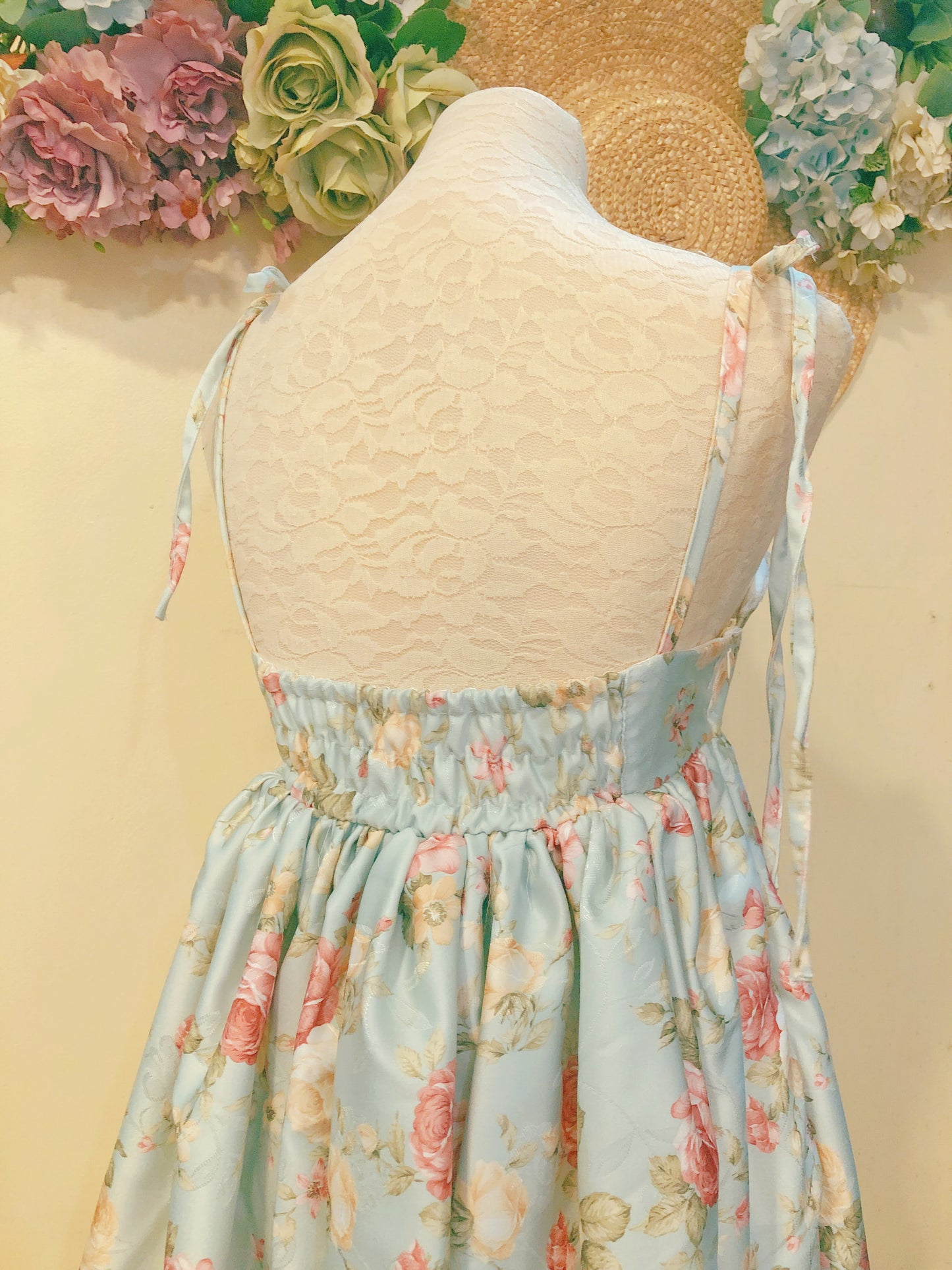 Rose Summer Dainty Handmade Dress