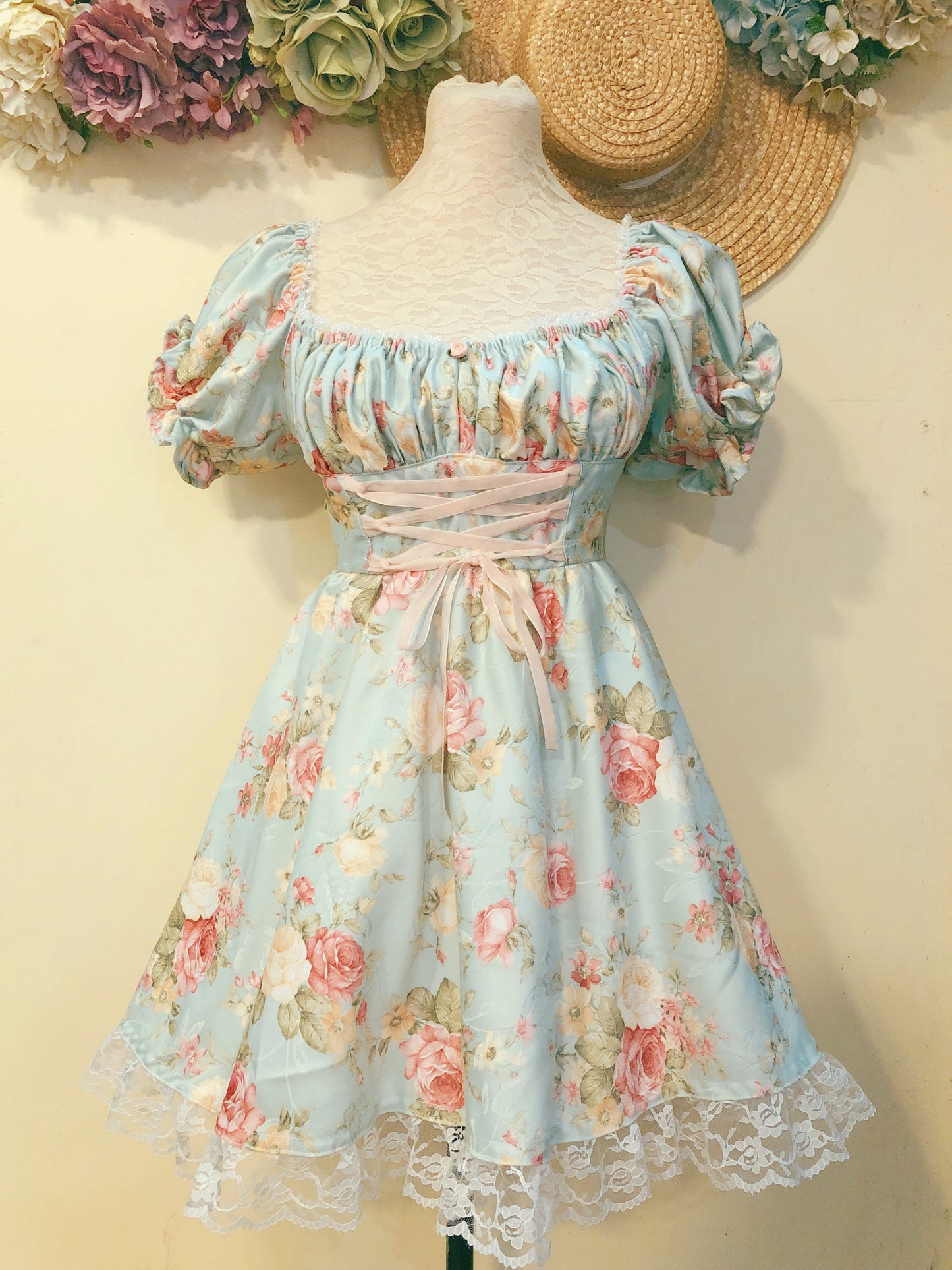 Lady of the Garden Handmade Dress