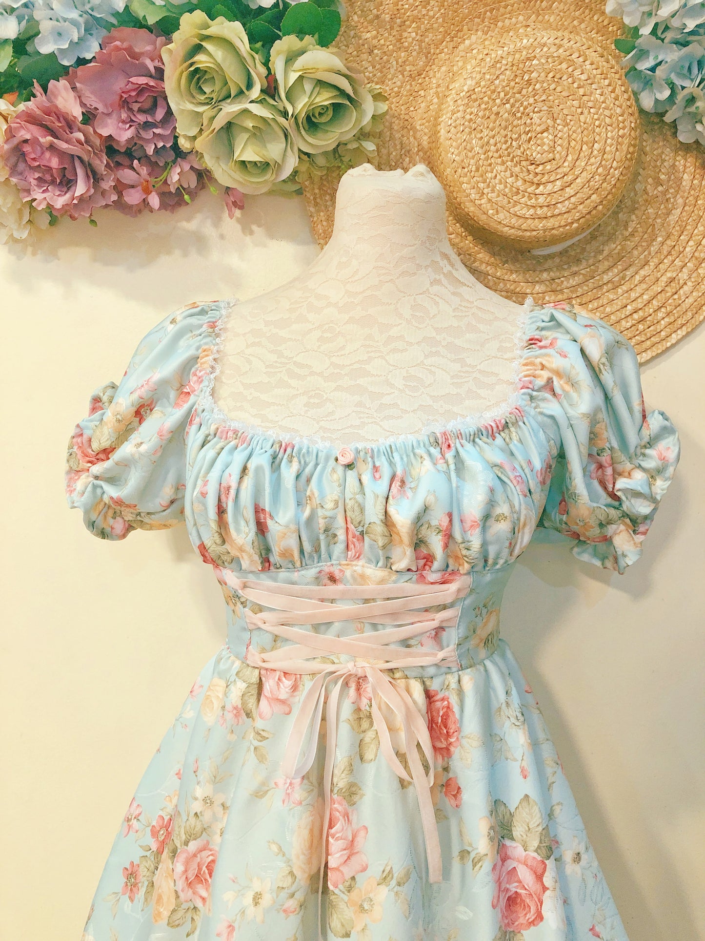 Lady of the Garden Handmade Dress