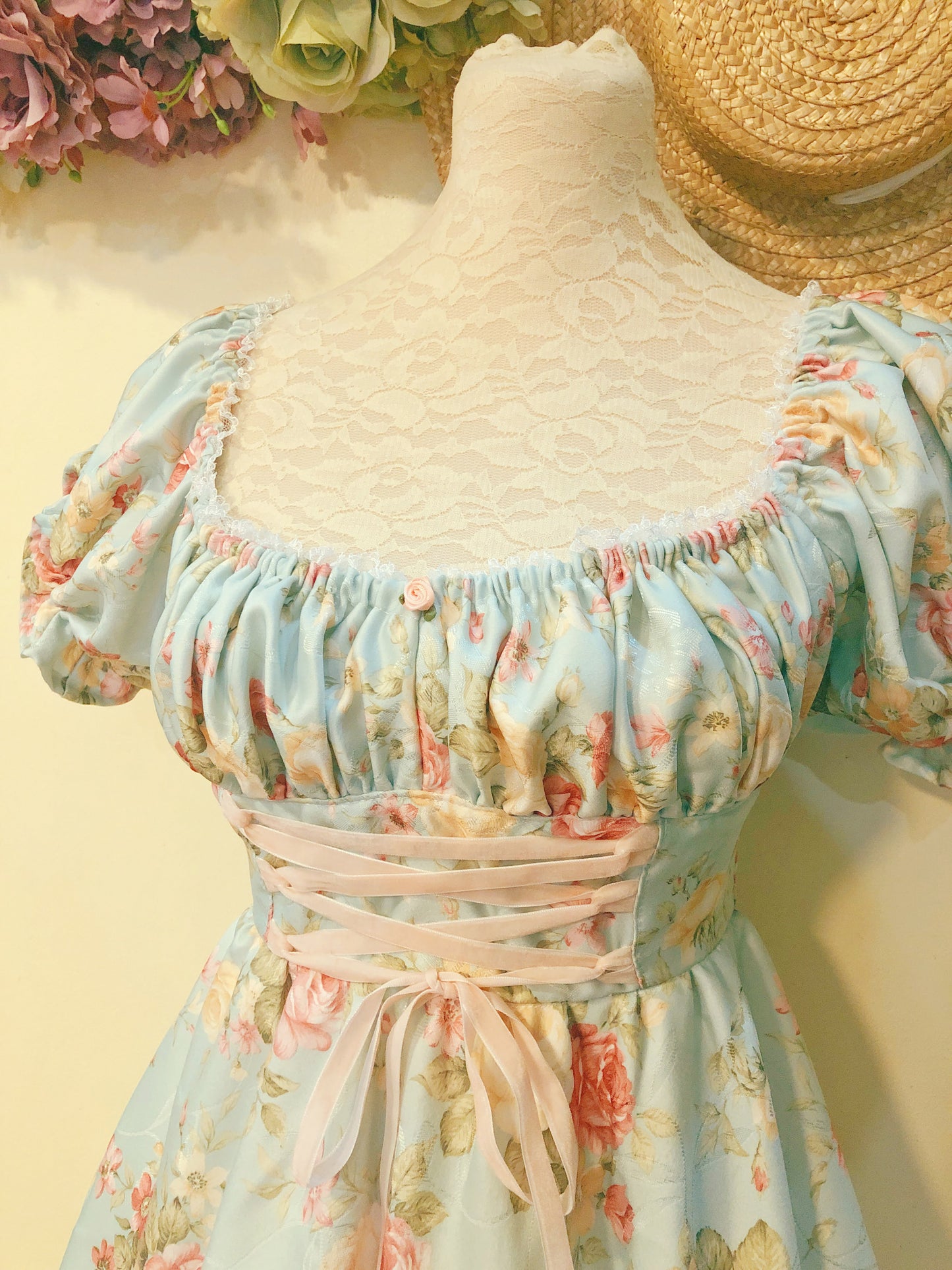 Lady of the Garden Handmade Dress