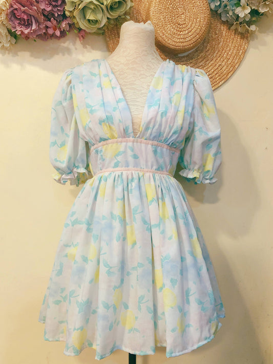 Pastel Rose Handmade Dress