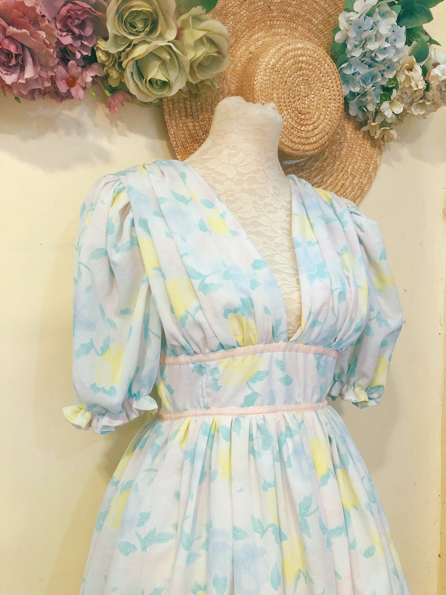 Pastel Rose Handmade Dress