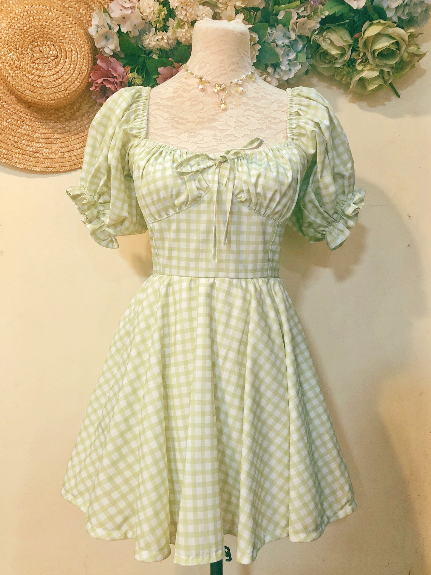 Garden Picnic Handmade Dress