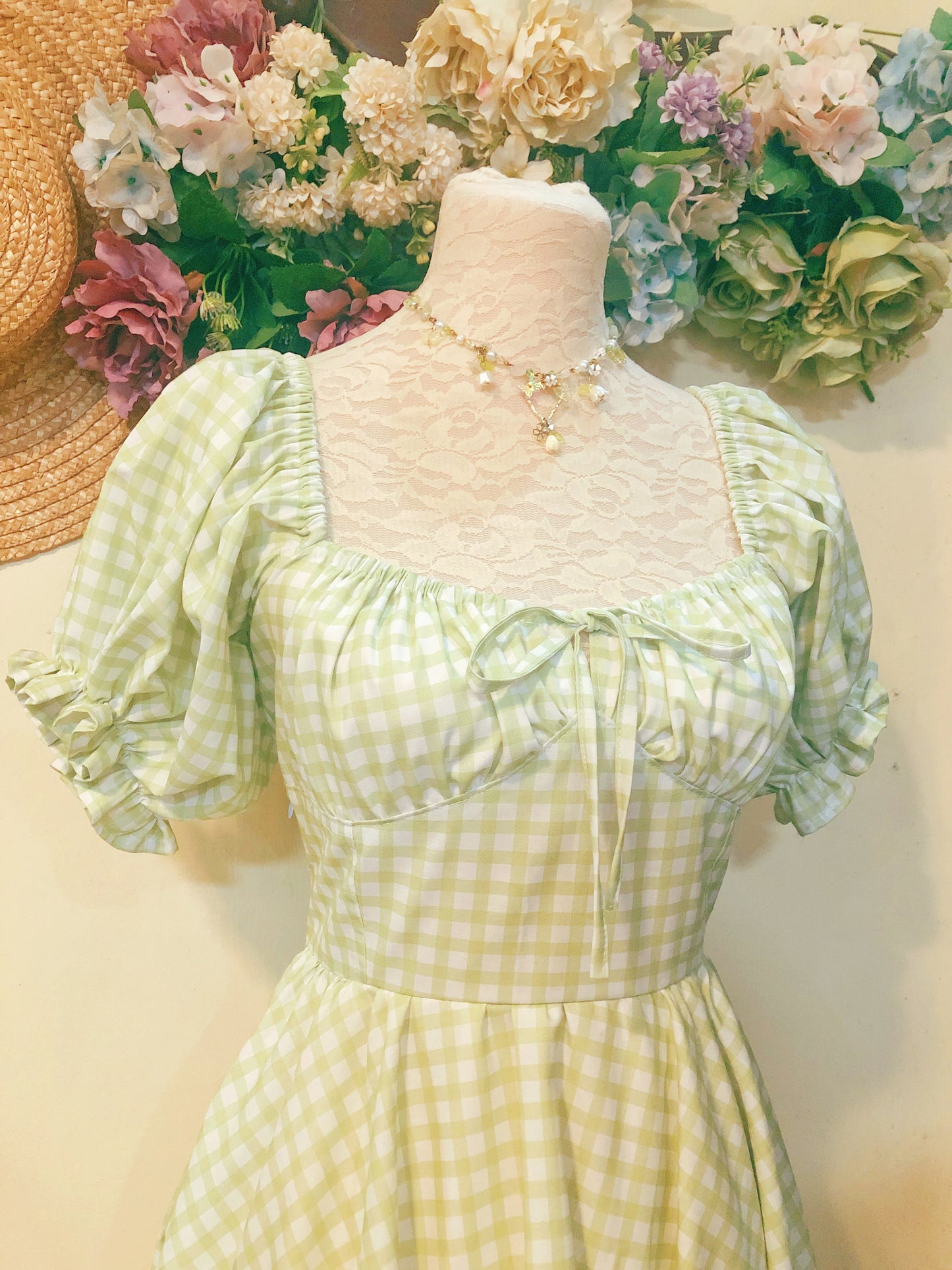 Garden Picnic Handmade Dress