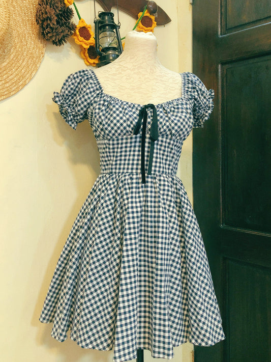 Cutie Witch Milkmaid Handmade Dress