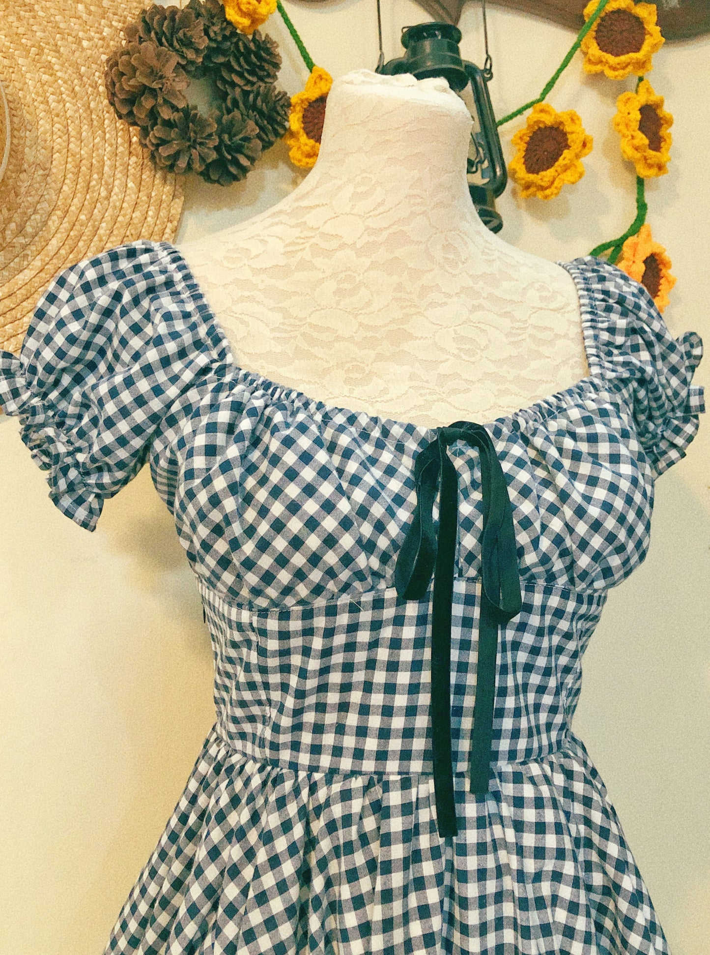 Cutie Witch Milkmaid Handmade Dress