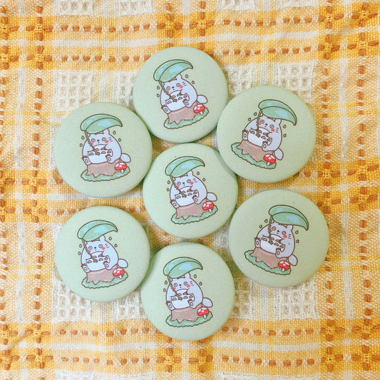 FANART- Totoro- Mini Button Pin