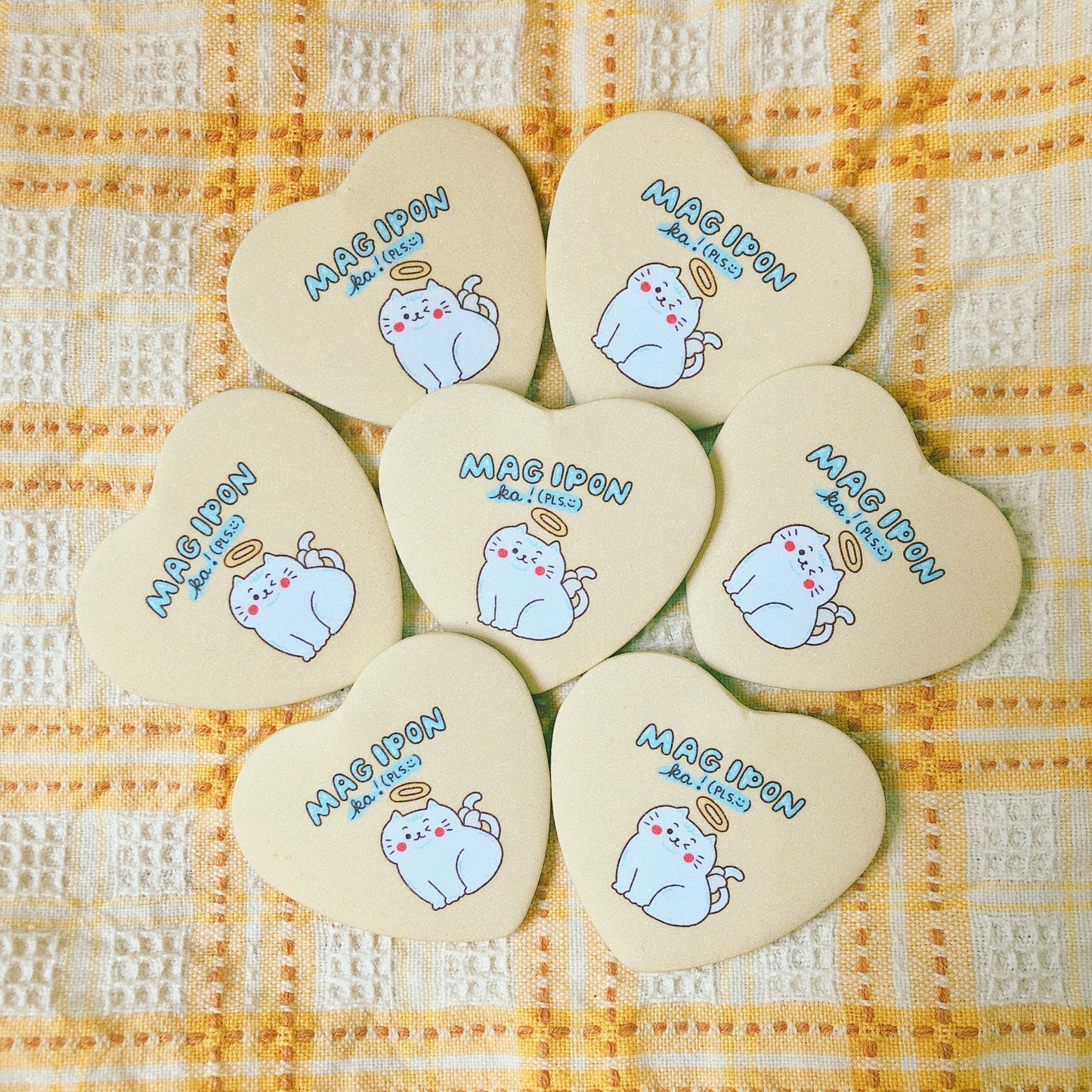 Magipon ka! (Pls. Save money) - Heart Button Pin