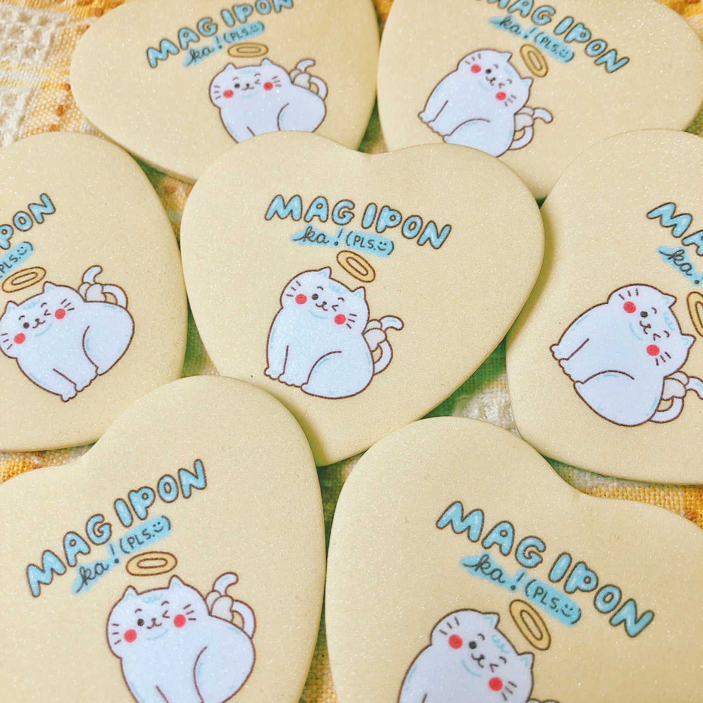 Magipon ka! (Pls. Save money) - Heart Button Pin