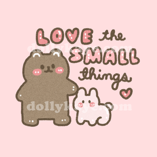 Small Things - Vinyl Sticker