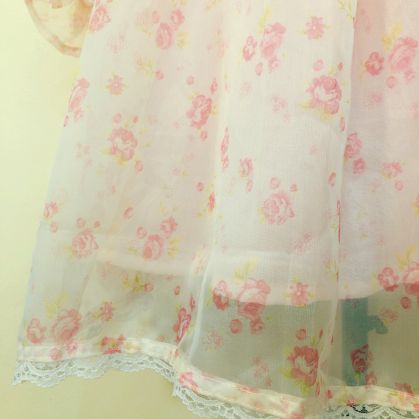 Princess Pink Rose Off shoulder Handmade Dress