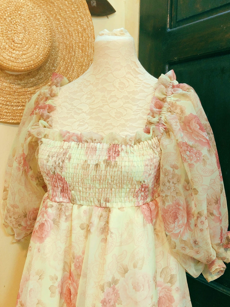 Empress Rose Handmade Long Dress