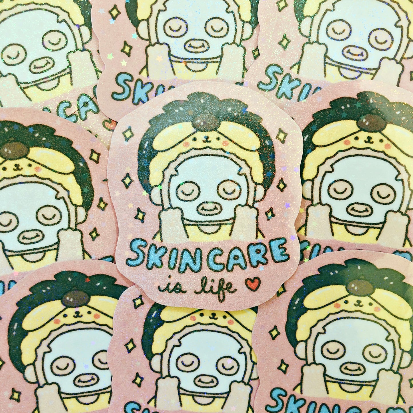 Skincare boy - Vinyl Sticker