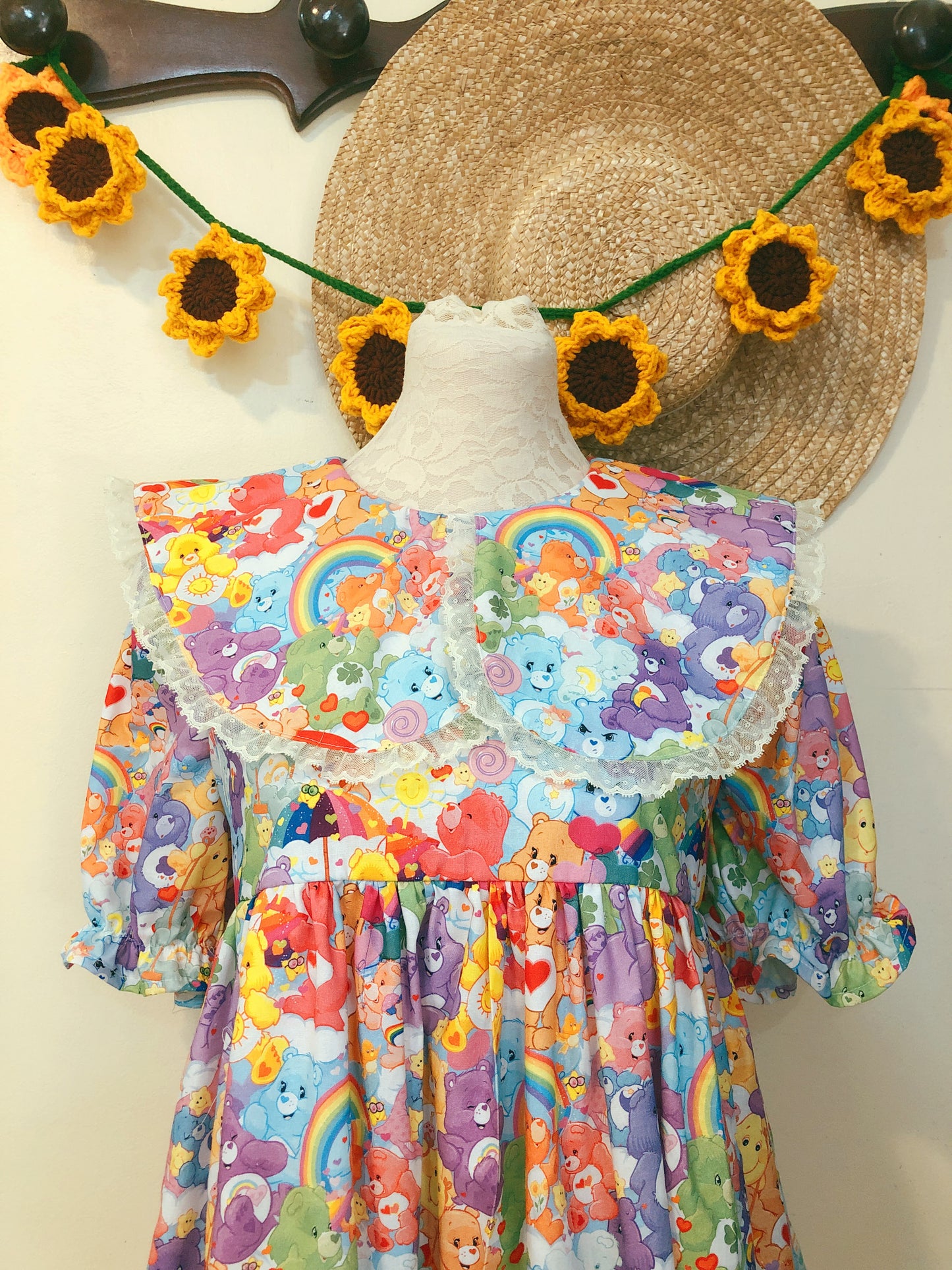 Cutie Care Bears Handmade Dress