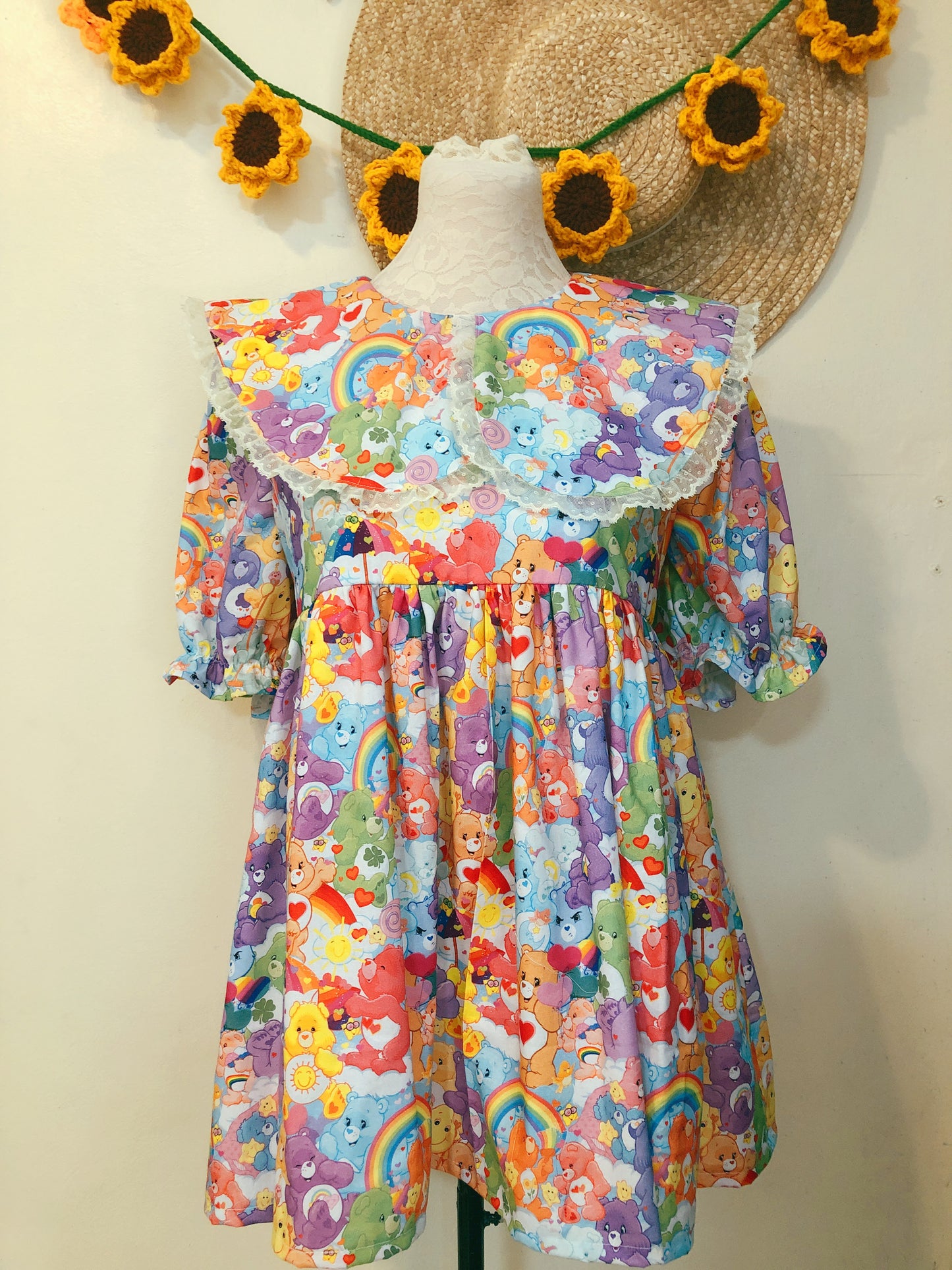 Cutie Care Bears Handmade Dress