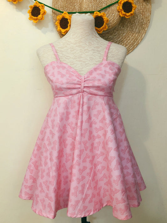 Barbie Mini Ribbon Handmade Dress