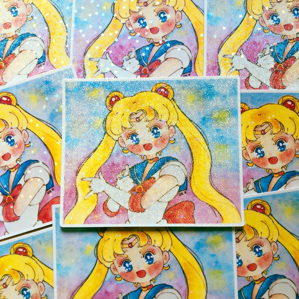 Sailormoon - Fanart Vinyl Sticker