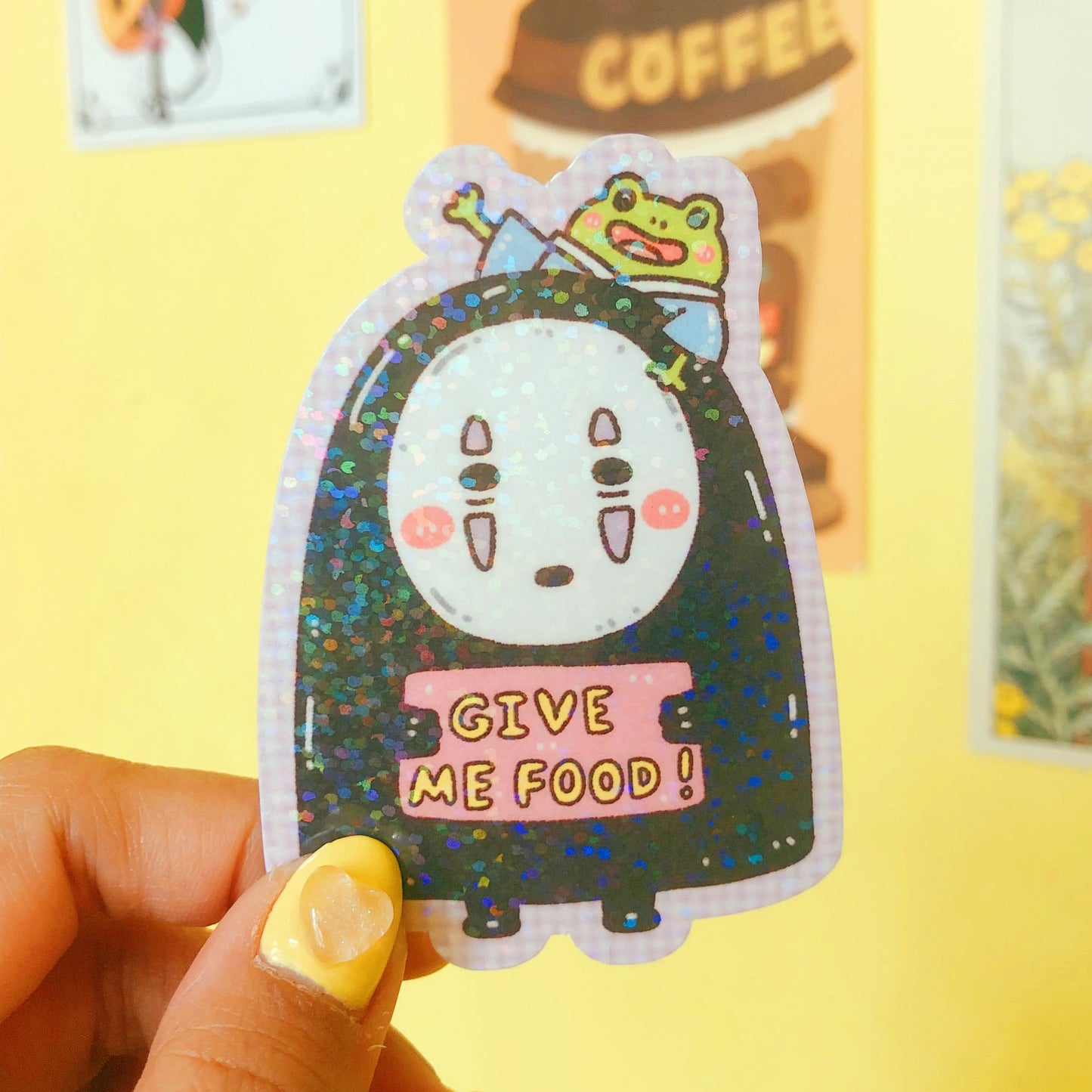 FANART No Face cutie - Vinyl Sticker