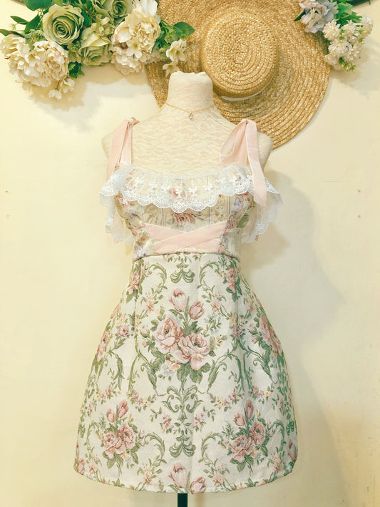 Romantic Princess Garden Handmade Dress