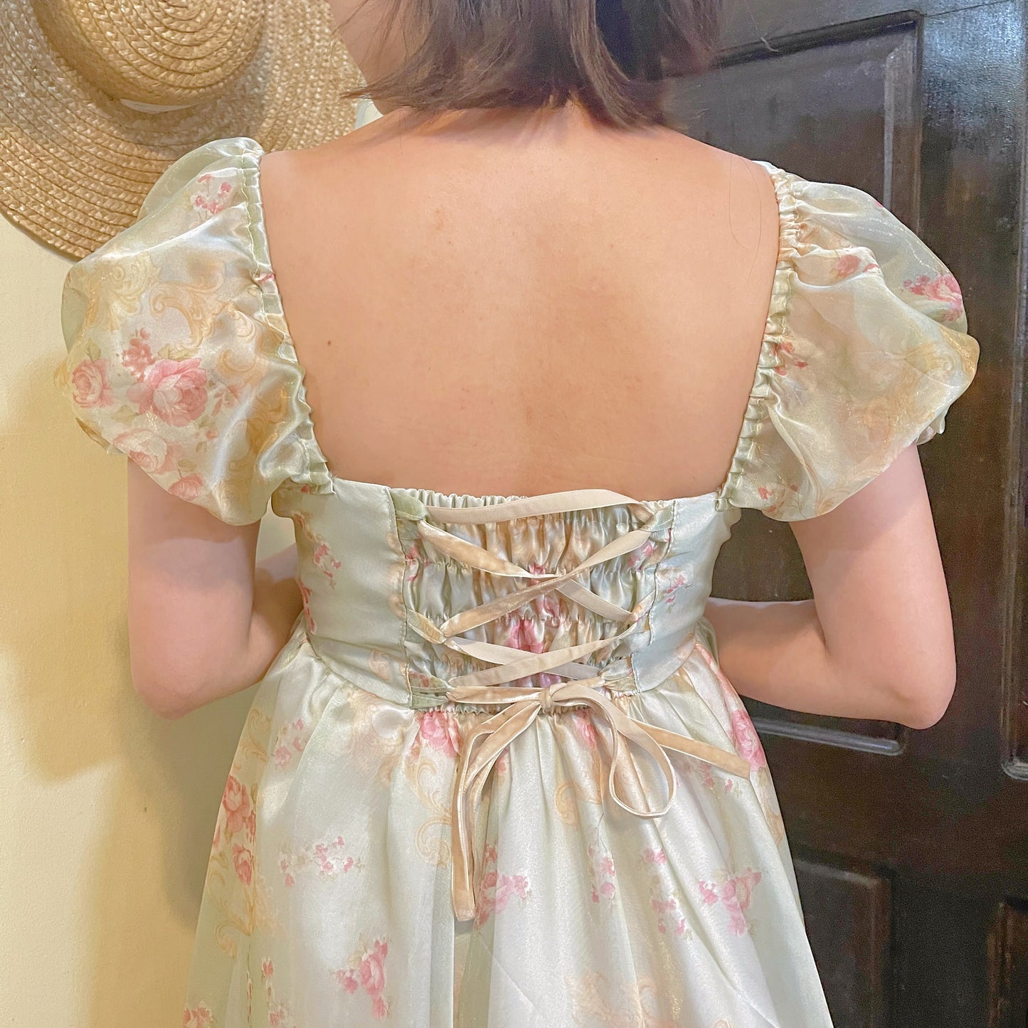 Spring Love Milkmaid Handmade Dress