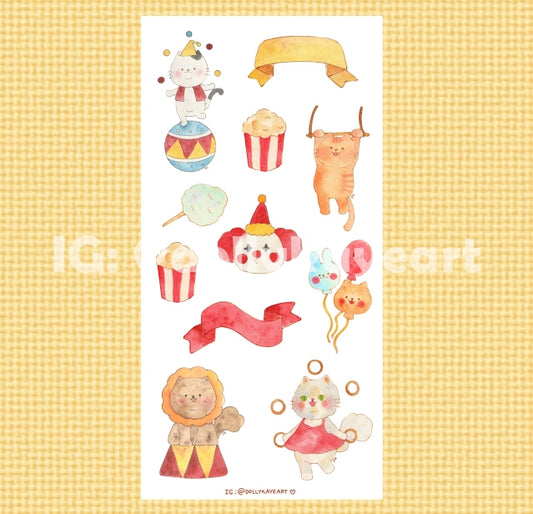 Bonbon's Carnival Sticker Sheet