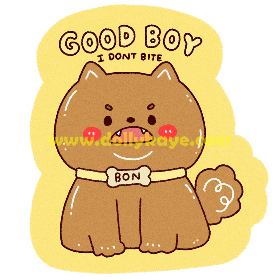 Good Boi bonbon- Vinyl Sticker