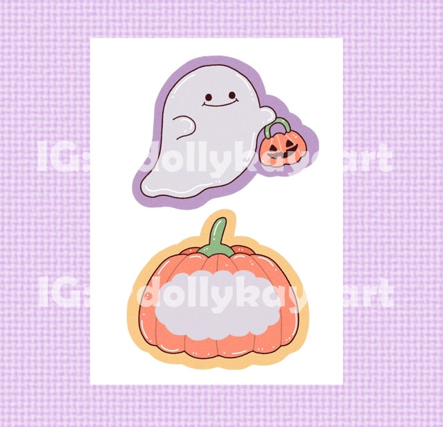 Halloween Sticker Notes