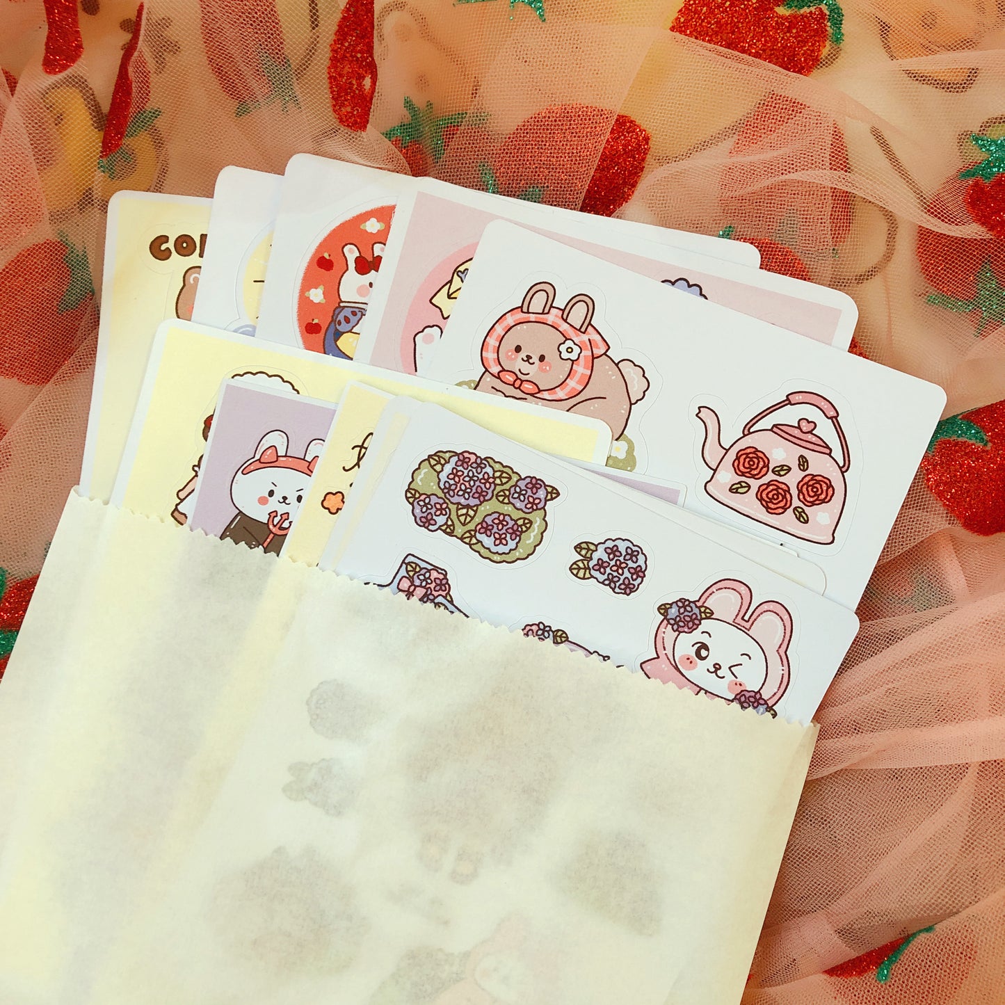 Mystery Sticker Bag Small Sticker Sheets