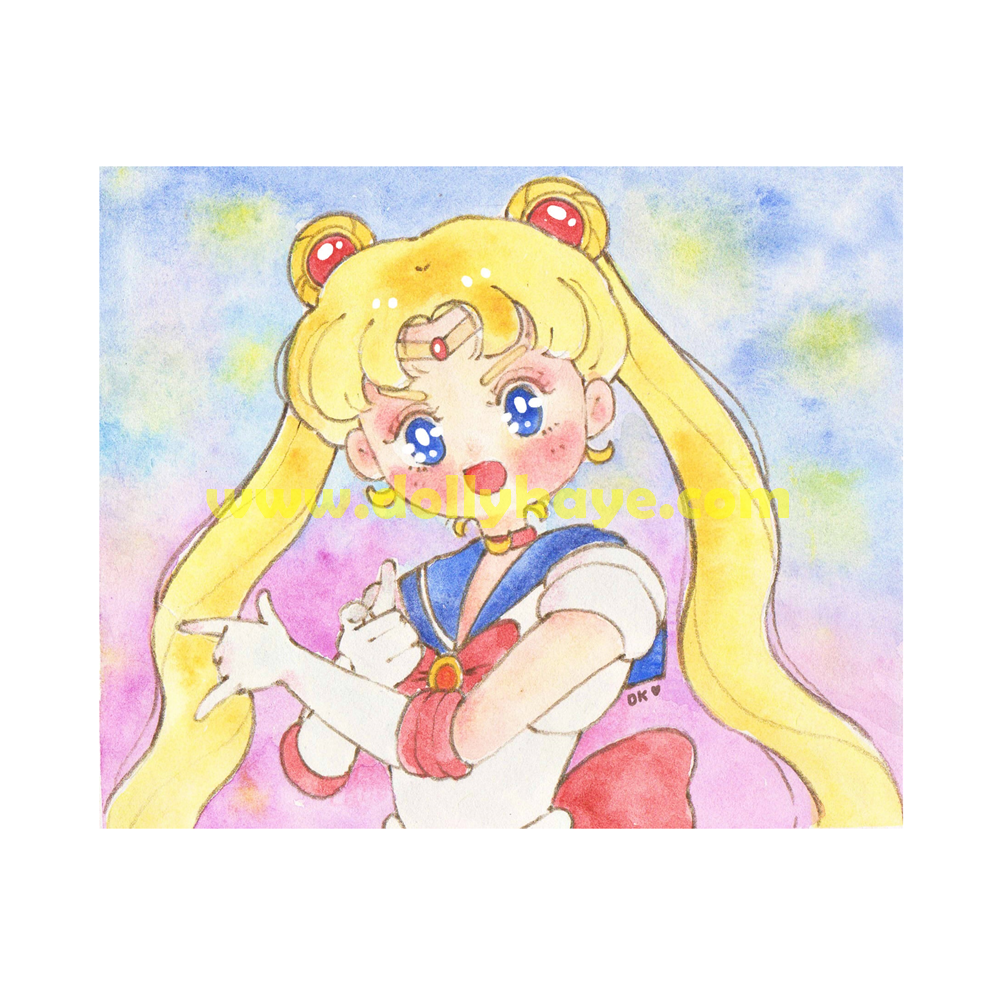 Sailormoon - Fanart Vinyl Sticker