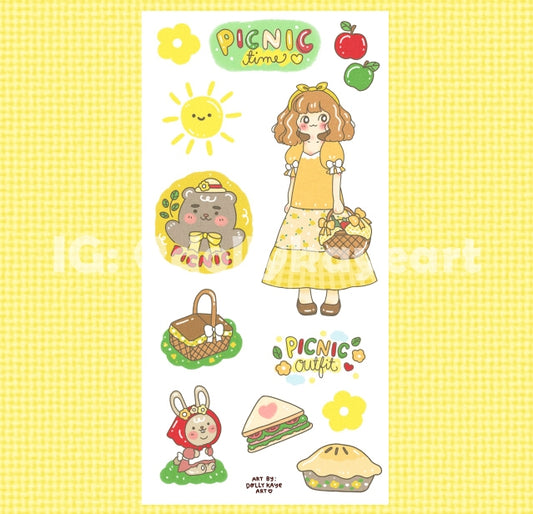 Picnic Day Sticker Sheet