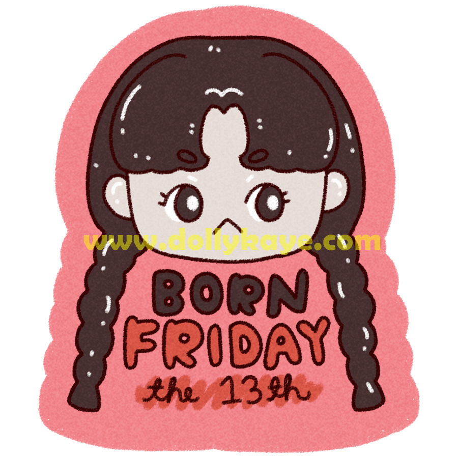 Wednesday - Fanart Vinyl Sticker